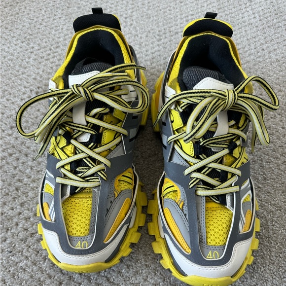 Good Condition Balenciaga Yellow Track Sneaker - Picture 2 of 8